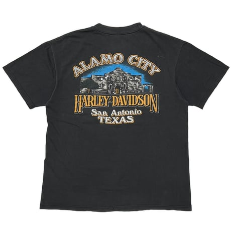 HARLEY DAVIDSON RED V FLAME SAN ANTONIO TEXAS FITS LARGE 5960