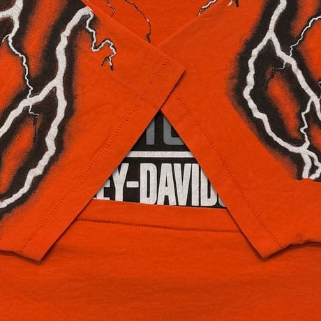 HARLEY DAVIDSON THUNDER & LIGHTNING OVP LOS ANGELS ORANGE XXL 2883