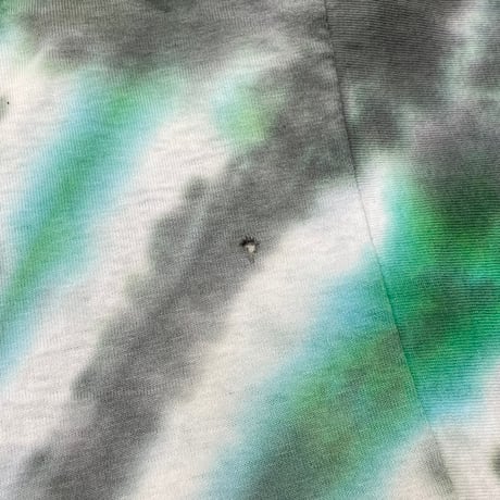 GRATEFUL DEAD 1995 SKULL & CROSS TIE DYE GREEN XL 3575