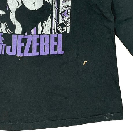 KMFDM JUKE JOINT JEZEBEL LS TEE BLACK FIT LIKE LARGE 3476
