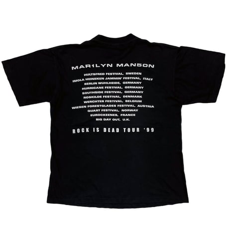 MARILYN MANSON ROCK IS DEAD TOUR '99 BG XL 4324