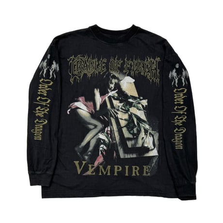 トップス cradle of filth 1998UNPOPULAR BLACKL Cradle Of Filth Pandaemonaeon 1998 | TShirtSlayer TShirt and