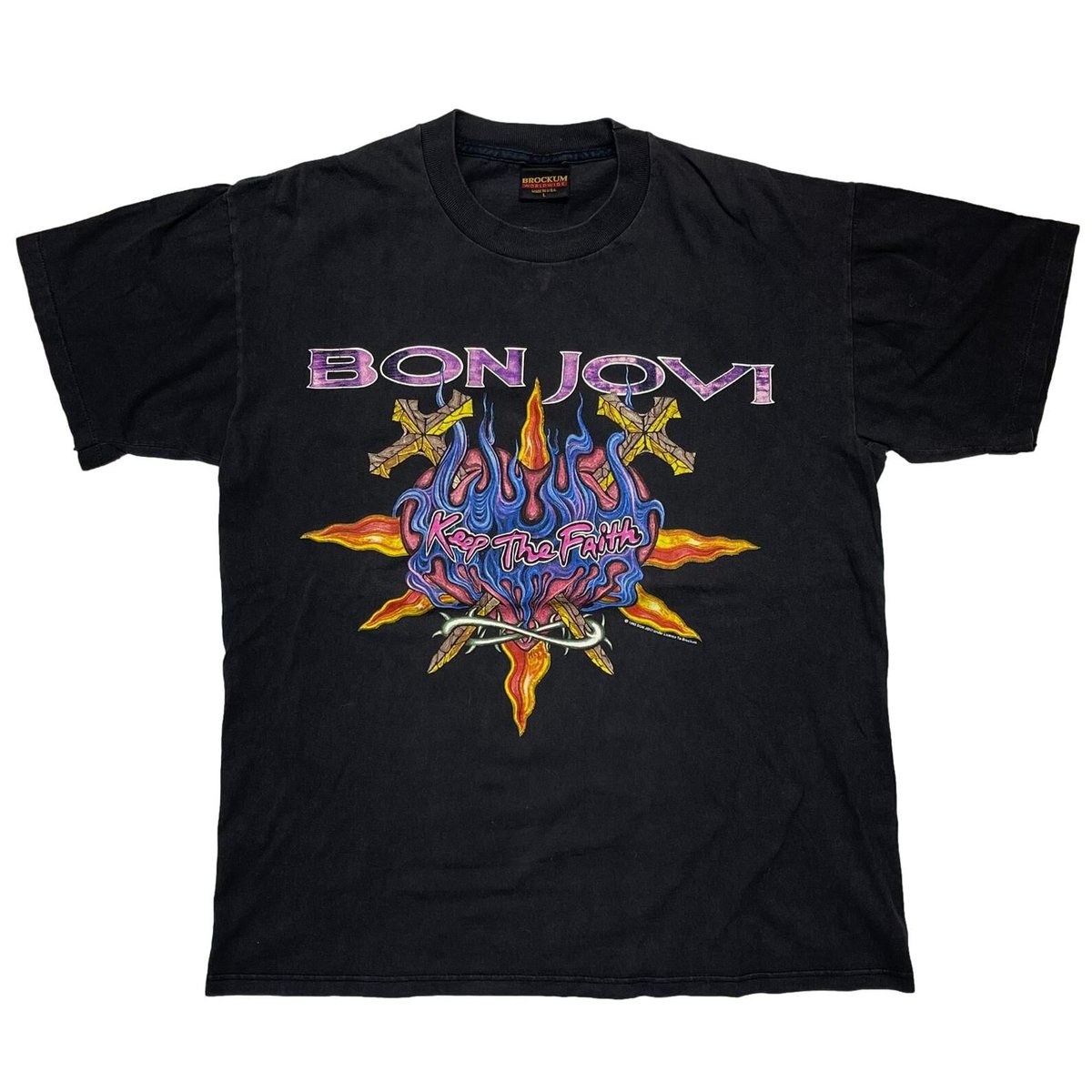 ＠tmさん専用 BON JOVI ヴィンテージ 1993年 BON JOVI 1993 KEEP THE FAITH BROCKUM LARGE 2357