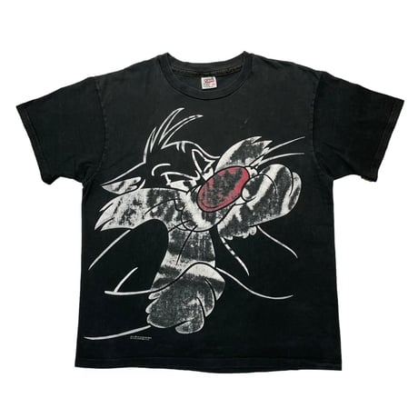 LOONEY TUNES 1994 SILVESTAR BIG PRINT BLACK ANVIL XL 5973