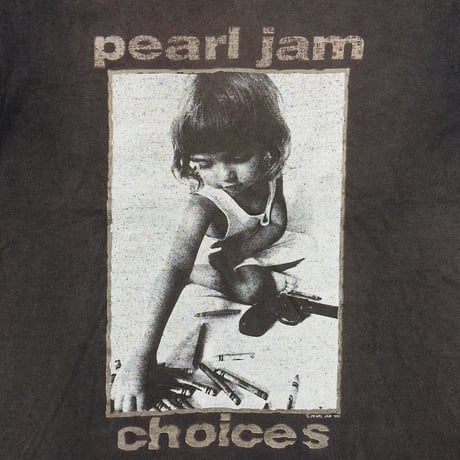 PEARL JAM CHOICES 1992 NICEMAN TAG LARGE 3591