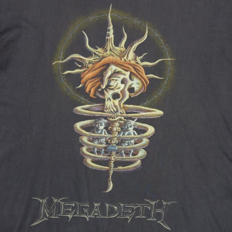 MEGADETH 1995 YOUTHANASIA EUROPEAN TOUR FITS XL 0916