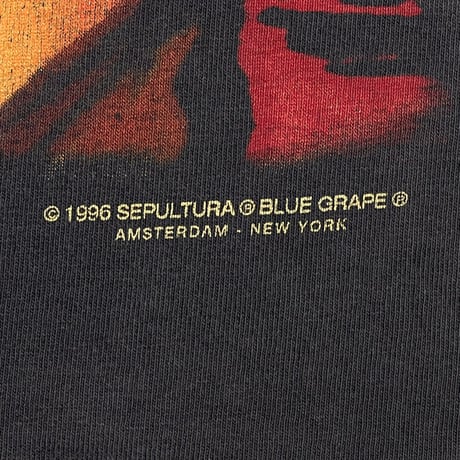 SEPULTURA ROOTS 1996 SLEEVELESS BLUE GRAPE XL 9318