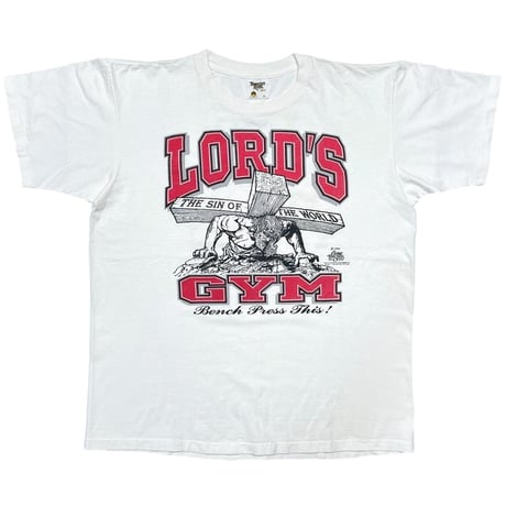 LORD'S GYM HIS PAIN YOUR GAIN WHITE TENNESSEE RIVER XL