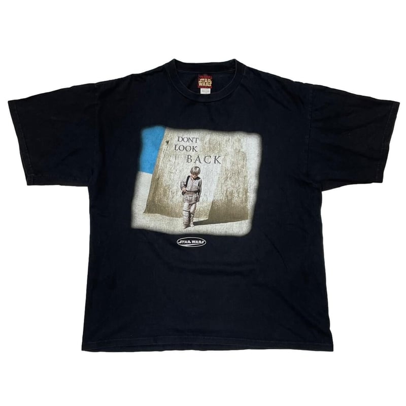 STAR WARS EP1 アナキン　DON’T LOOK BACKビンテージ Star Wars 90s Episode 1 Don't Look Back Movie Promo Tee