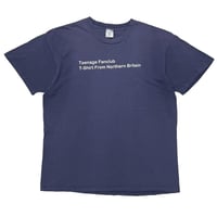 TEENAGE FANCLUB T-Shirt From Northern Britain NAVY DELTA XL 0517