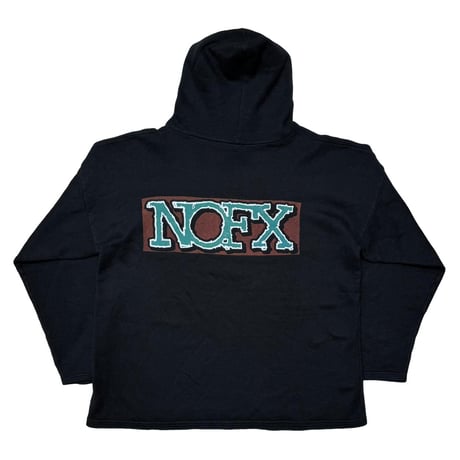 NOFX MEMBER SQUARE PHOTO SWEAT HOODIE FITS LARGE 5105