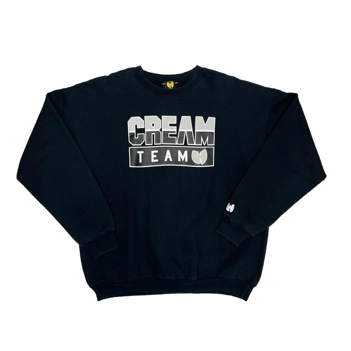 wu-tang clan c.r.e.a.m スウェット 00s 激レア WU-TANG CLAN WU WEAR CREAM TEAM OFFICIAL SWEAT