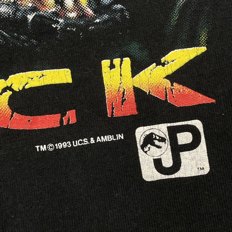JURASSIC PARK RAP ATTACK FRUIT OF THE LOOM XL 1