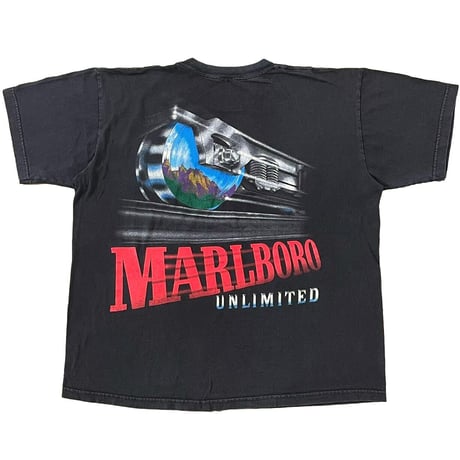 Marlboro UNLIMITED RAILROAD POCKET TEE FITS L-XL 9