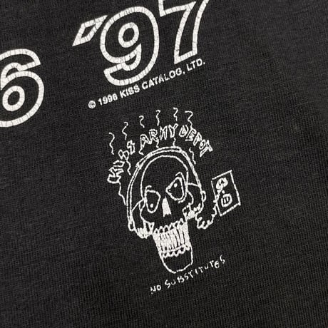 KISS ALIVE / WORLD WIDE '96 '97 FITS XL 1666