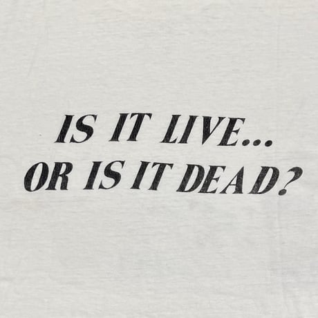 GRATEFUL DEAD 1989 MAXELL PARODY WHITE LARGE 6678