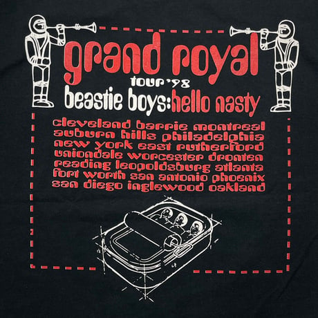 BEASTIE BOYS HELLO NASTY TOUR '98 XL 4590