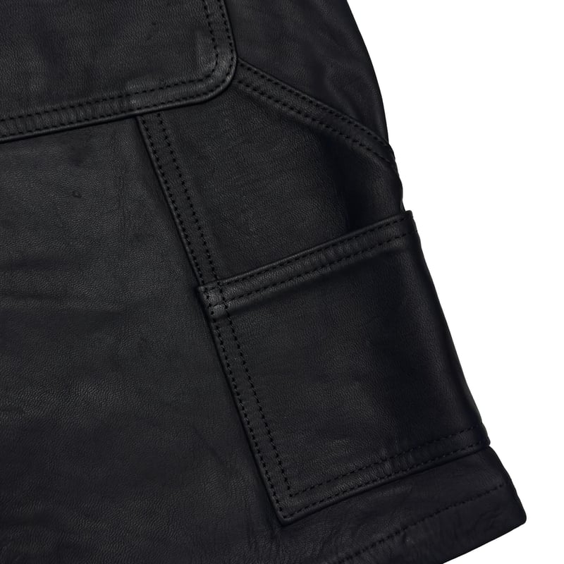 パンツ BADBOY HORSE LEATHER SHORTS BLACK greatLAnd ORIGINAL BADBOY HORSE LEATHER SHORTS