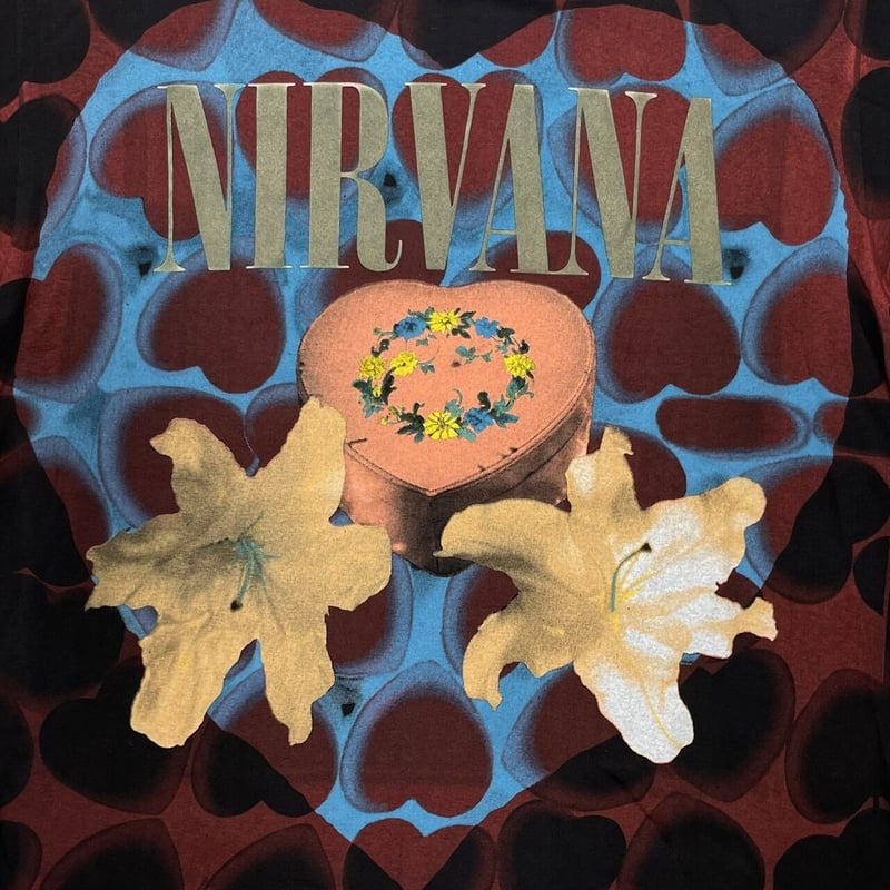 NIRVANA HEART SHAPED BOX ACME LARGE 9546 | grea