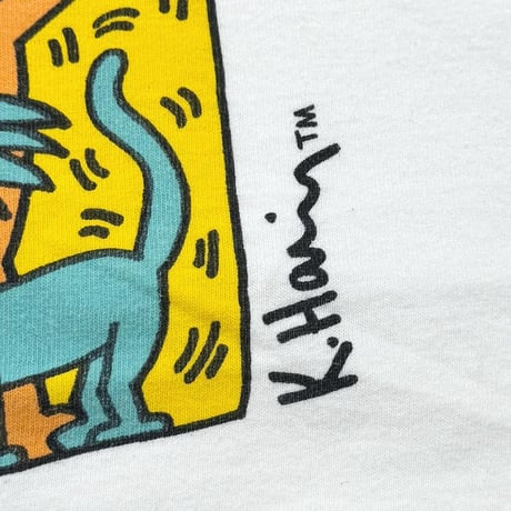 KEITH HARING GRAPHIC WHITE POP SHOP XL 1435