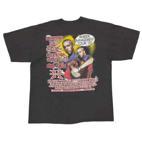 EMINEM ANGER MANAGEMENT TOUR 2002 BLACK GILDAN XL 7219