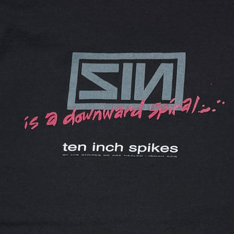 OLD&VINTAGE JESUS 10 INCH SPIKES NINE INCH NAILS FITS XL 2405