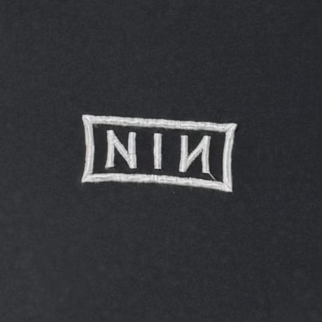 NINE INCH NAILS FRONT EMBROIDERY BACK BIG LOGO BOOTLEG LS SCREEN STARS FITS XL 8394