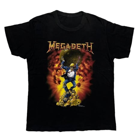 MEGADETH OXIDATION OF THE NATIONS WORLD TOUR 1991 FITS XL 9821