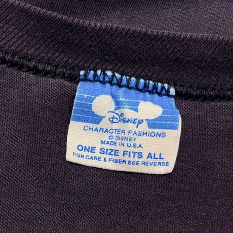 DISNEY VINTAGE MICKEY MOUSE FACE TEE OSFA FITS XL 4668