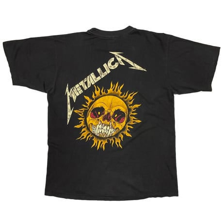 METALLICA PUSHEAD FLAME SKULL EURO XL 8874