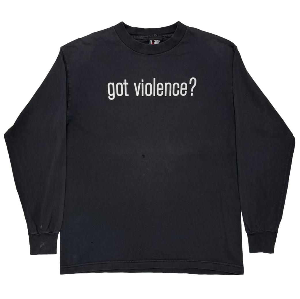 MARILYN MANSON got violence ? LS GIANT FITS MED