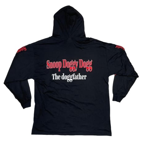 [MORE SALE] SNOOP DOGG SNOOP DOGGY DOGG THE DOGGFATHER HOODED LS TEE BOOTLEG FREE SIZE FITS XL 9841