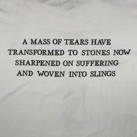 RAGE AGAINST THE MACHINE 1999 A MASS OF TEARS WHITE OPTIMA XL 2306