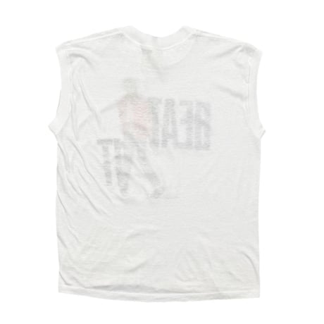 MICHAEL JACKSON BEAT IT SLEEVELESS WHITE XL 9846