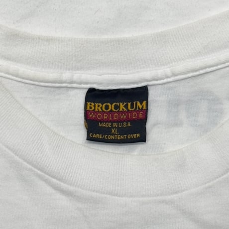 THE MOODY BLUES TIME TRAVELER TOUR WHITE BROCKUM XL 6573