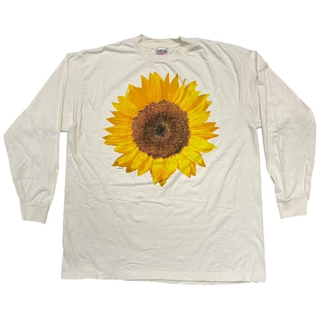 SUN FLOWER STUDIO Q LS TEE NATURAL ONEITA XL 4585