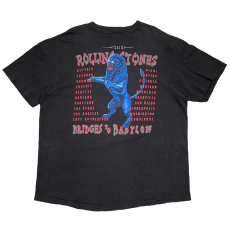 THE ROLLING STONES 1997-1998 BRIDGES TO BABYLON BOOTLEG FITS XL 7433
