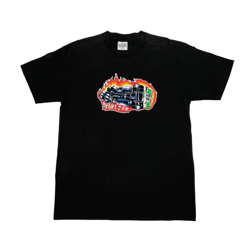 PEARL JAM NIGHTMARE TEE BLACK NICEMAN LARGE 524