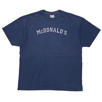 McDONALD'S ATHLETIC HANES XL NAVY 0321