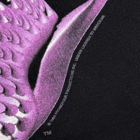 THE ROLLING STONES PURPLE SPIKE TONGUE 1994 VOODOO LOUNGE BROCKUM LARGE 9749