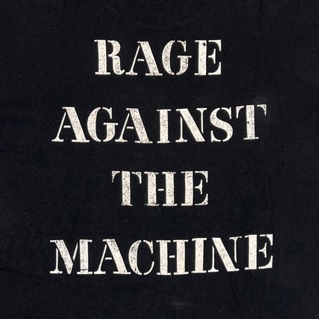 RAGE AGAINST THE MACHINE ANGRY FIST FRUIT OF THE LOOM XL 2140