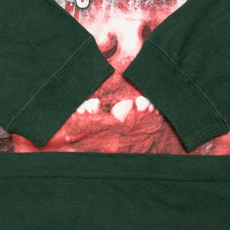 Slipknot INTERNATIONAL INFECTION LS GREEN FITS SMALL 1975
