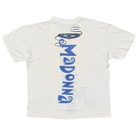 MADONNA 1993 THE GARLIE SHOW TOUR WHITE HANES XL 9725