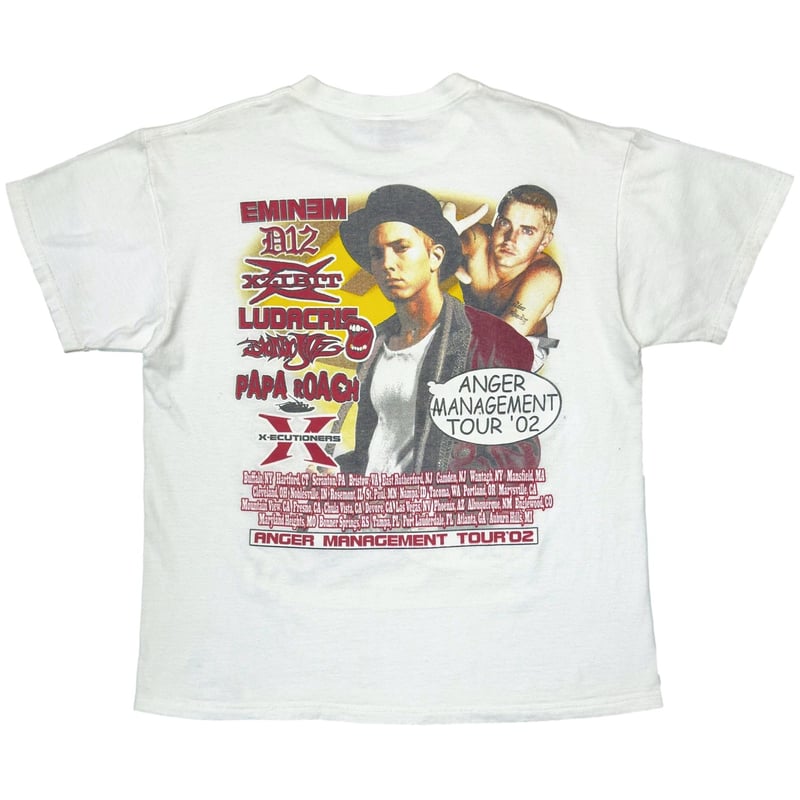 EMINEM ANGER MANAGEMENT TOUR 2002 WHITE FRUIT O