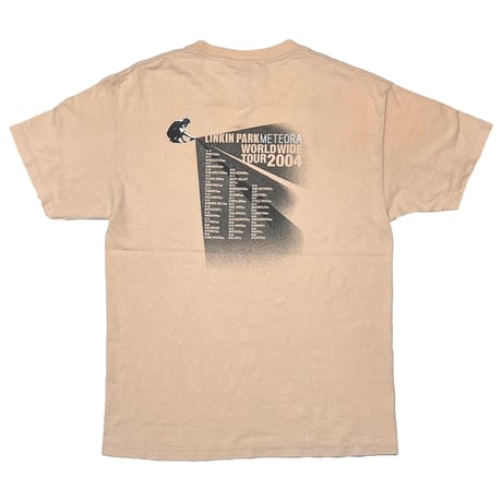 LINKIN PARK METEORA TOUR 2004 TAN BEIGE ALSTYLE LARGE 4211