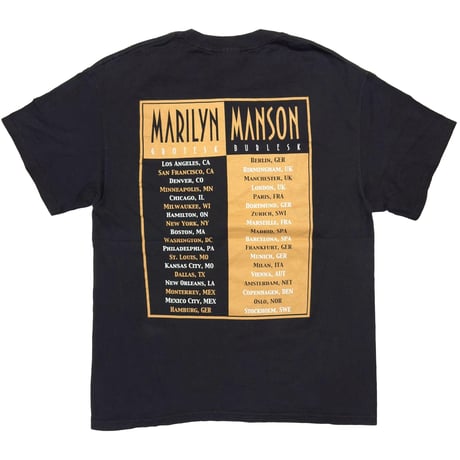 MARILYN MANSON THE GOLDEN AGE OF GROTESQUE TENNESSEE RIVER LARGE 3600