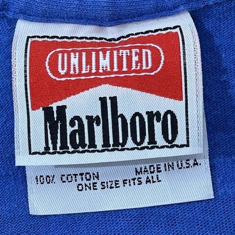 Marlboro UNLIMITED COYOTE POCKET TEE BLUE FITS XL 4