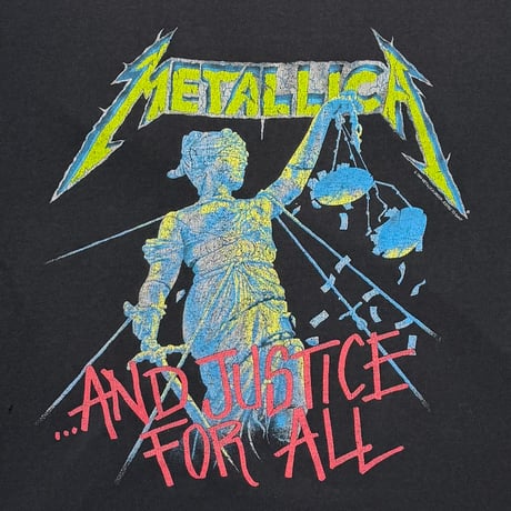 METALLICA AND JUSTICE FOR ALL GIANT LARGE 8462