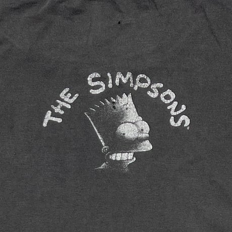 THE SIMPSONS BART MONOCHROME BIG FACE TEE FITS XL 4132