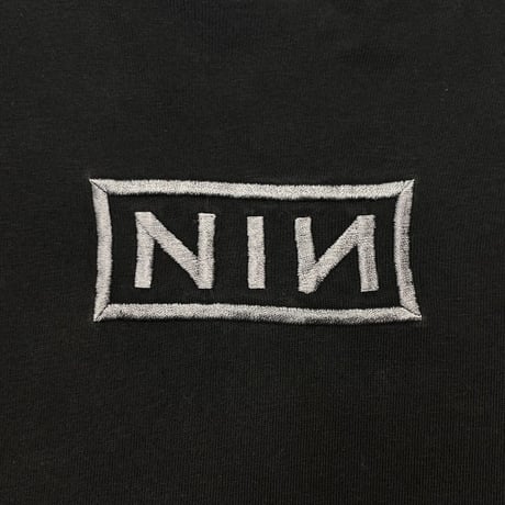 NINE INCH NAILS NIN BOX LOGO AMMONITE HANES XL 6383